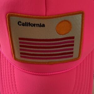 Trucker Hat Hot pink summer ☀️🏝️California